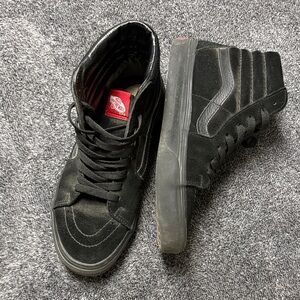 Vans Women's  Black High-Top Sneakers